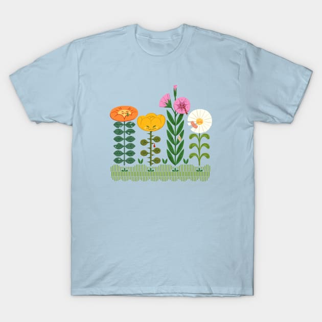 Flower Gang T-Shirt by Marianne Martin